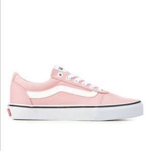 Pink Leather Vans, Women’s size 8